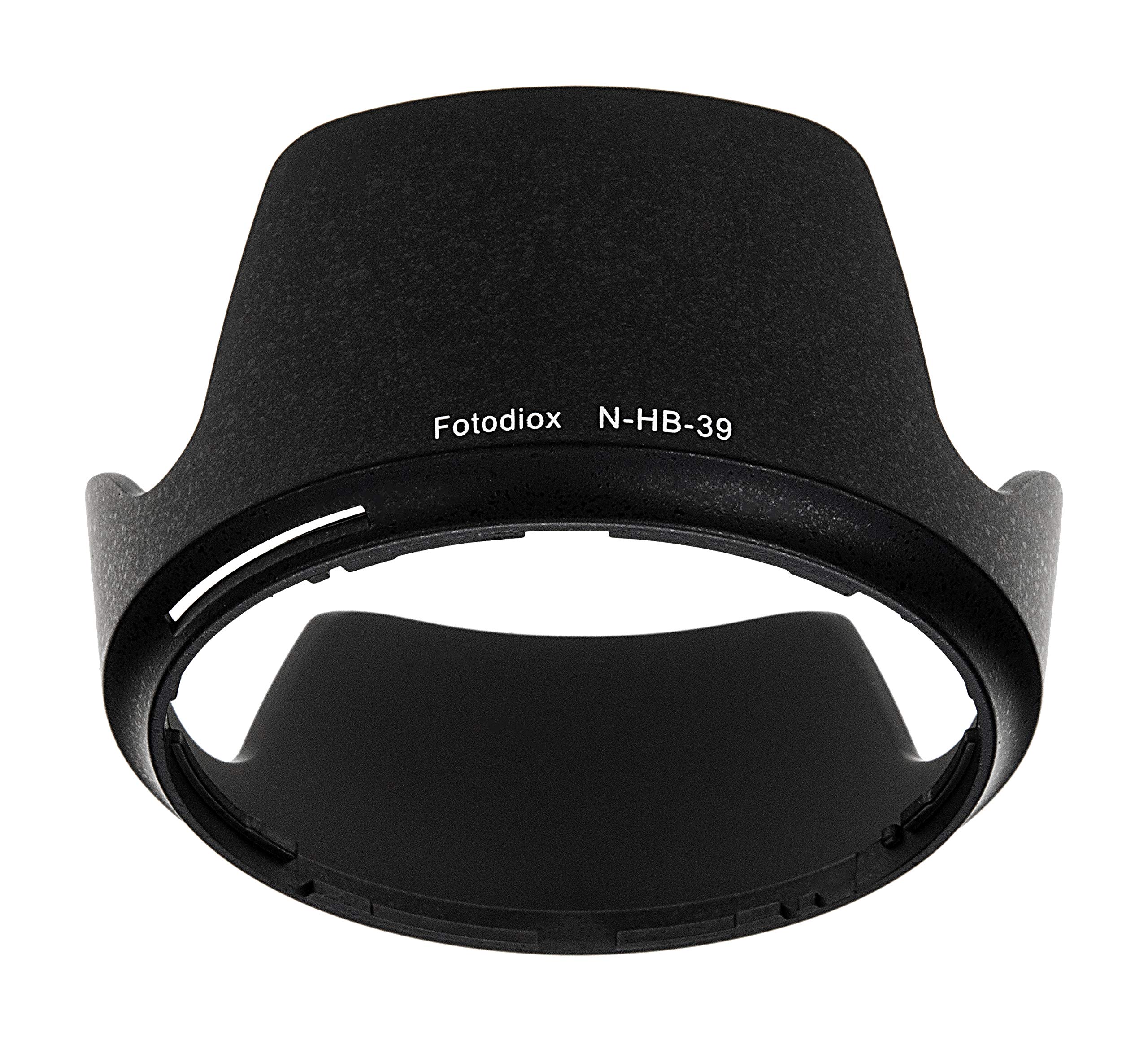 Fotodiox HB-39 Lens Hood Replacement Compatible with Nikon AF-S 16-85mm f/3.5-5.6G & 18-300mm f/3.5-6.3G IF-ED VR Lenses - Durable Camera Accessory for Outdoor Photography and Travel Shooting