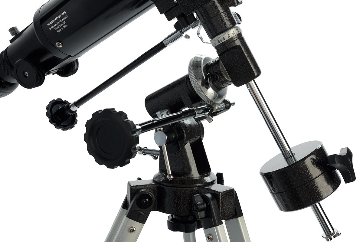 PowerSeeker 70EQ Telescope for Adults & Beginners - 70mm Aperture Astronomy Telescope with Tripod & Accessories - Perfect for Stargazing, Moon Observation & Outdoor Exploration