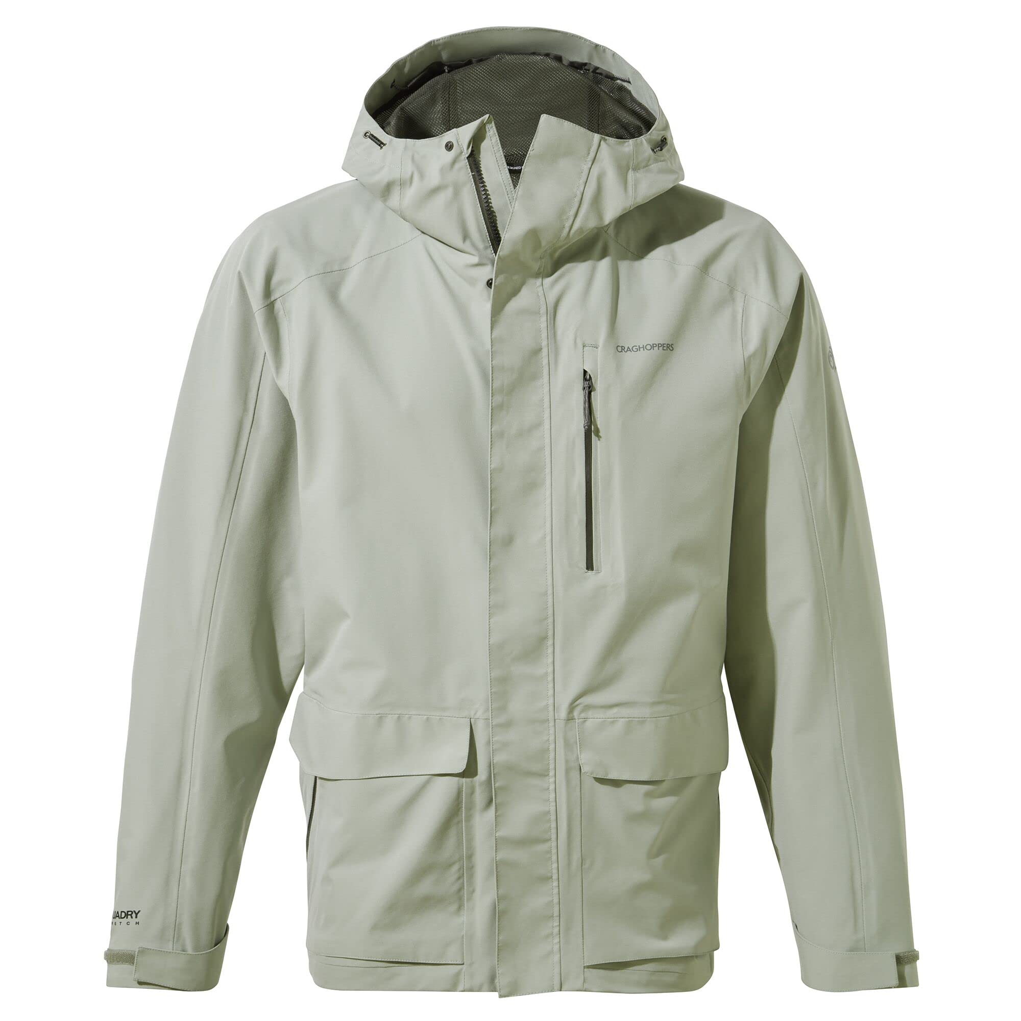 Craghoppers Men's Lorton Waterproof Jacket - Lightweight Outdoor Shell for Hiking, Camping & Travel