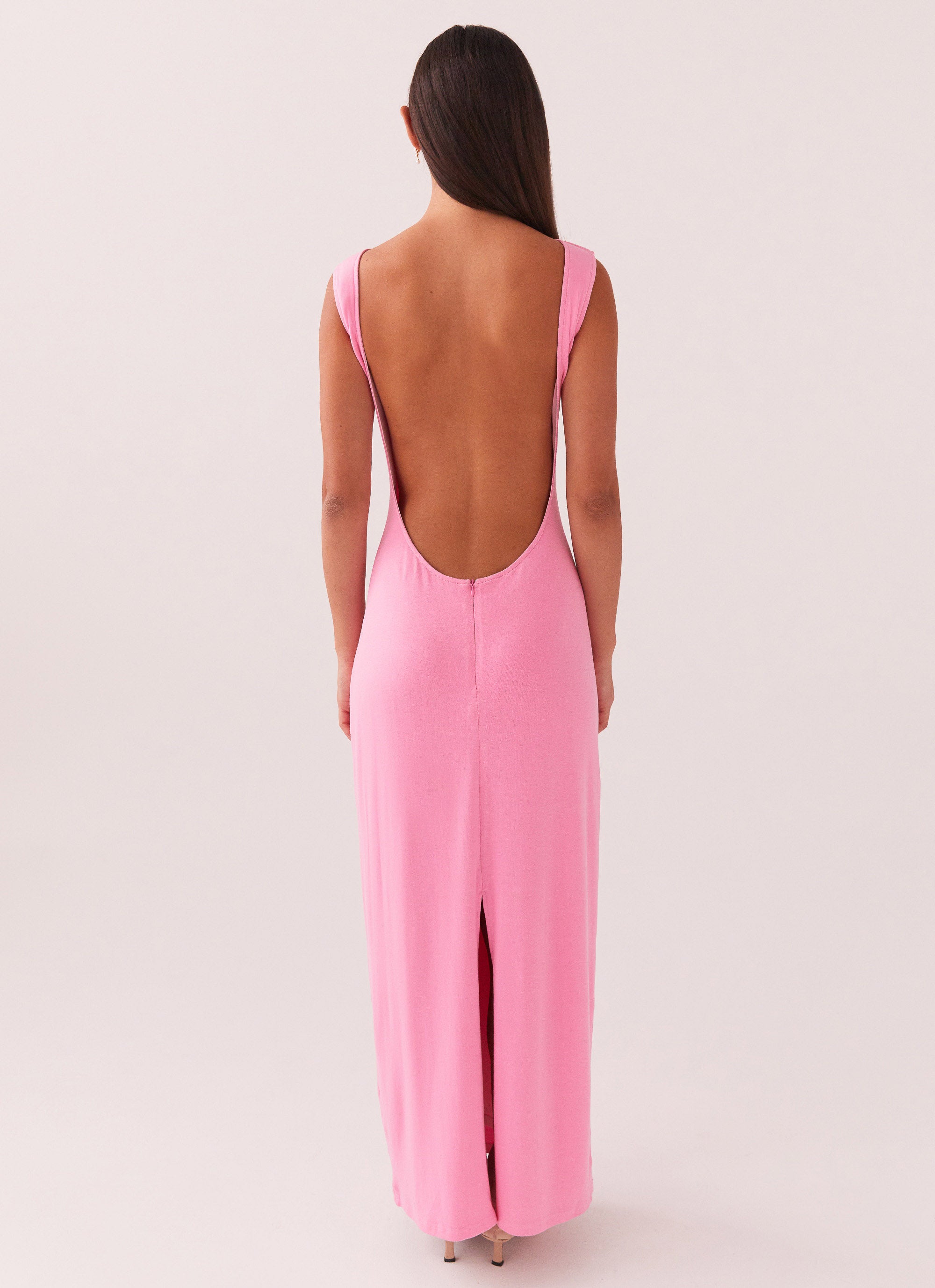Celina Maxi Dress for Women - Flowy Long Summer Dress in Pink | Perfect for Beach, Vacation & Casual Wear