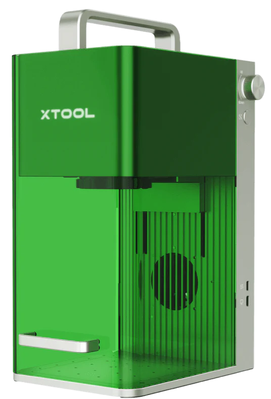 xTool F1 10W Portable Laser Engraver & Cutter - Dual Laser (IR & Diode) for Wood, Metal, Leather - Perfect for DIY Crafts, Home Decor, and Small Business Projects