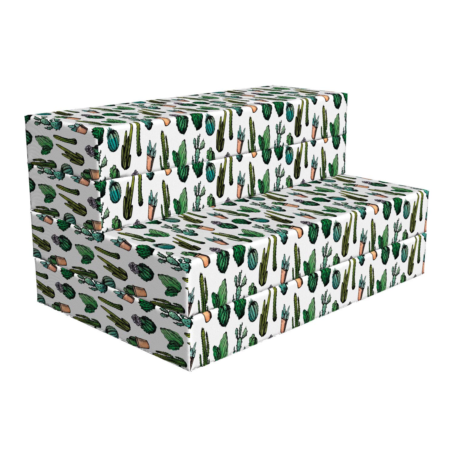 Ambesonne Cactus Foldable Mattress - 74.8