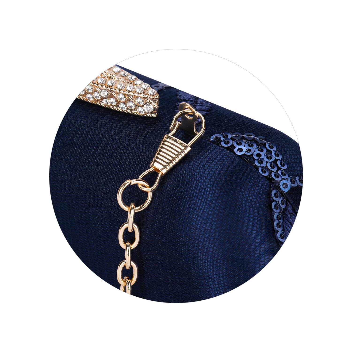 Elegant Lace & Satin Wedding Clutch Purse for Women - Perfect Bridal Evening Bag for Weddings, Prom & Formal Events