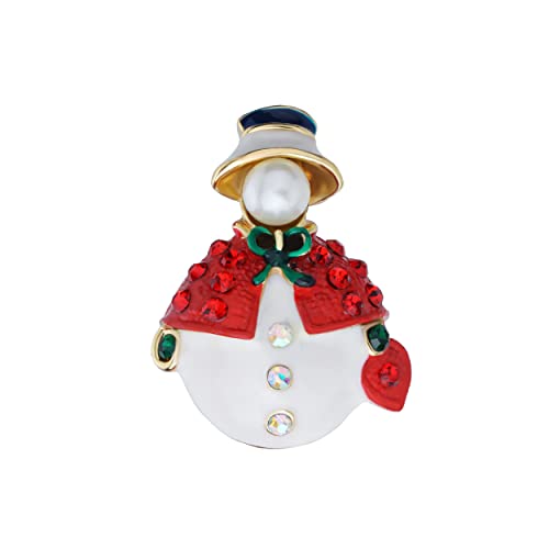 Multicolored Pearl Snowman