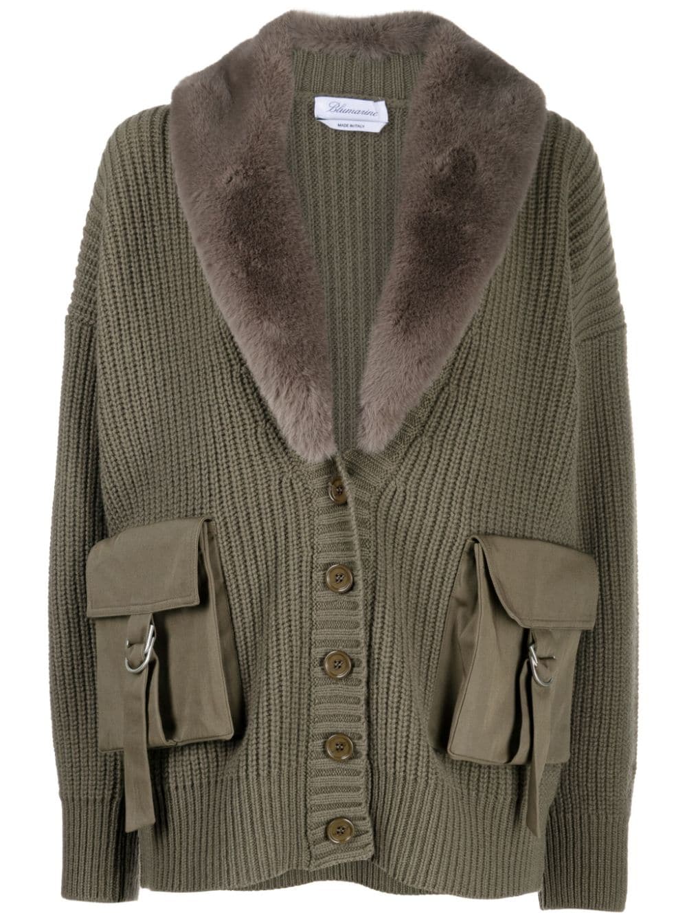 Blumarine Women's Green Jacket - Lightweight Fashion Outerwear for Spring & Fall | Perfect for Casual Outings, Office Wear & Travel