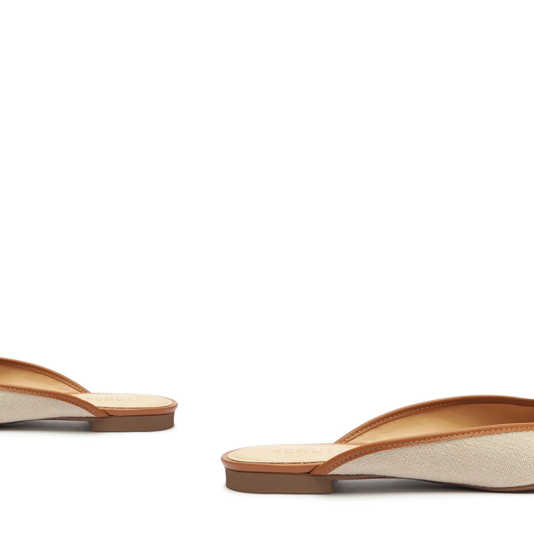Arissa Women's Linen Flat Mule Slippers - Comfortable Summer Slide Sandals for Indoor & Outdoor Wear - Perfect for Beach, Vacation and Casual Outfits