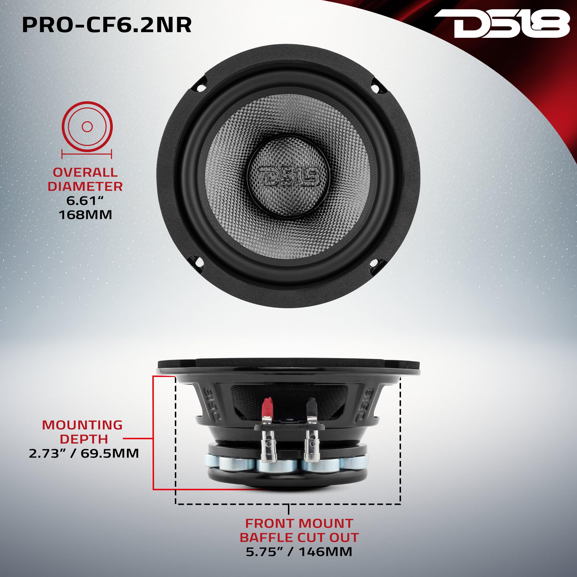DS18 PRO-CF6.2NR 6.5