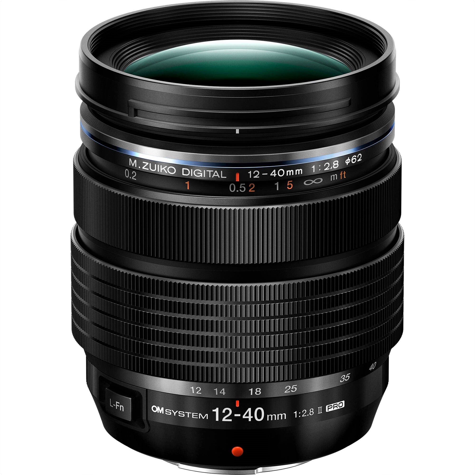 Olympus OM SYSTEM M.Zuiko Digital ED 12-40mm F2.8 PRO II Lens - Professional Micro Four Thirds Zoom Lens for Photography & Videography | Perfect for Travel, Portraits & Landscape Shooting