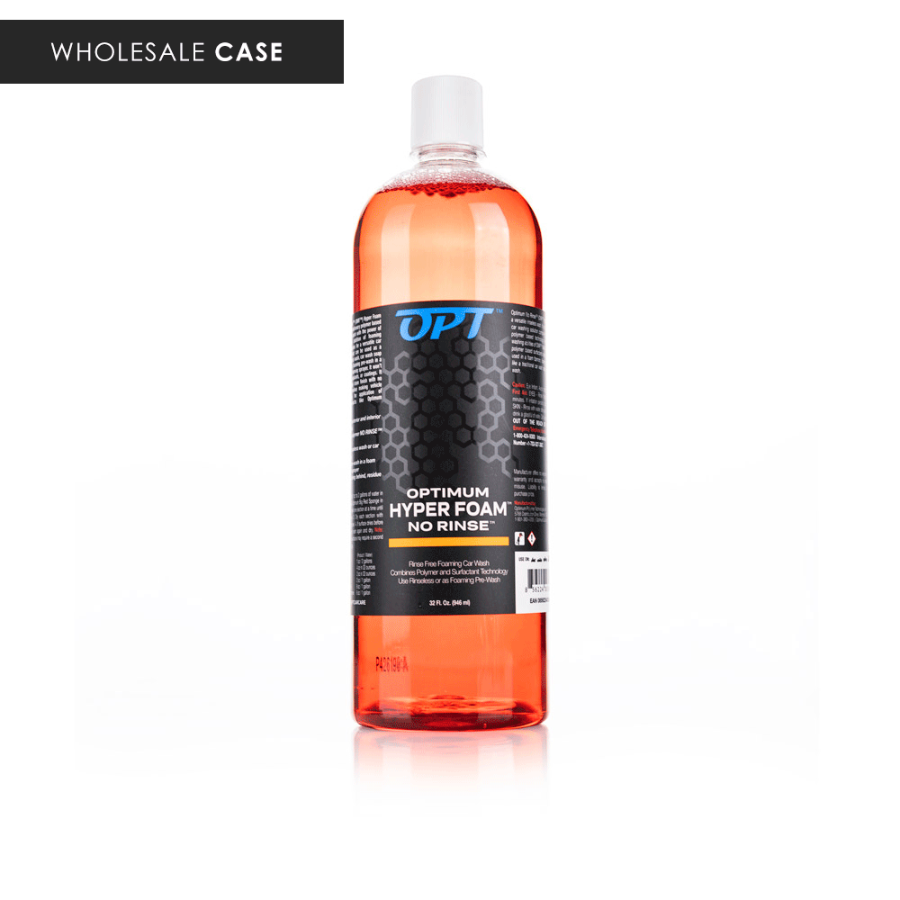 Hyper Foam No Rinse Car Wash Kit - Waterless Cleaning Solution for Cars, Trucks & SUVs - Perfect for Quick Detailing, Road Trips & Water Conservation