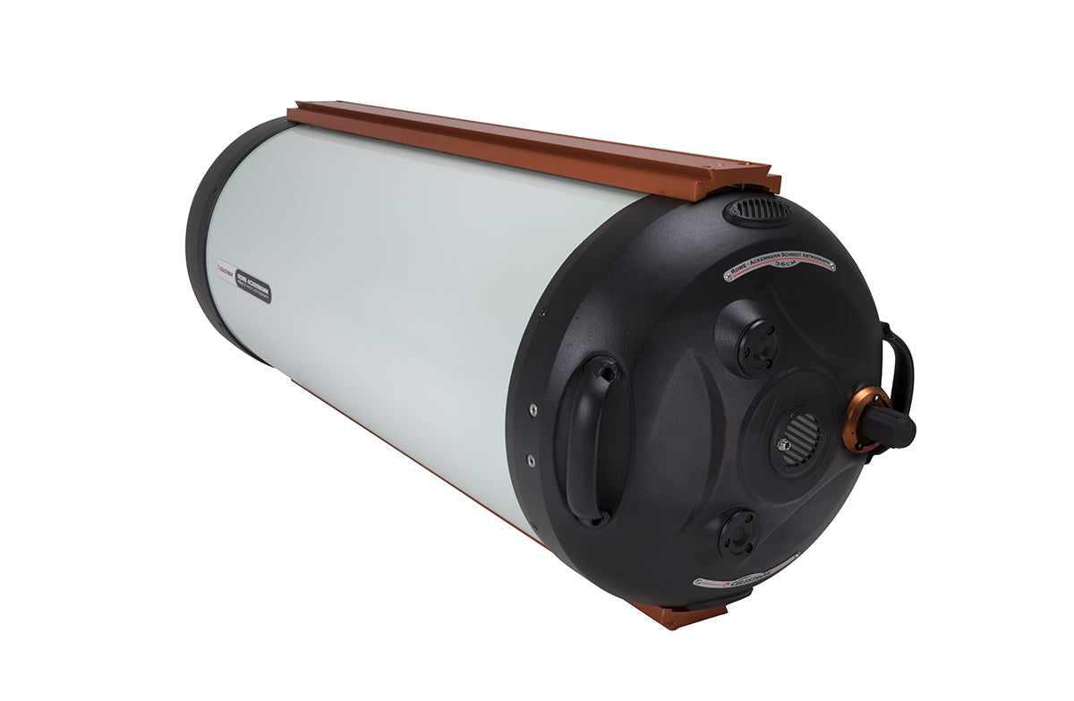 Rowe Ackermann Schmidt Astrograph (RASA 36) V2 Optical Tube Assembly - 36cm Aperture, CGE Dovetail Mount - Perfect for Astrophotography & Deep Space Observation