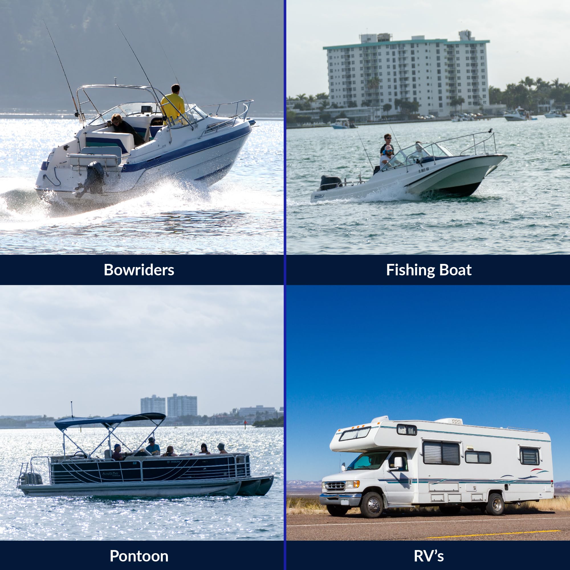 Five Oceans Ultra-Flat LED Boat Courtesy Lights - Warm White 12V Marine Interior Lighting (3-1/8