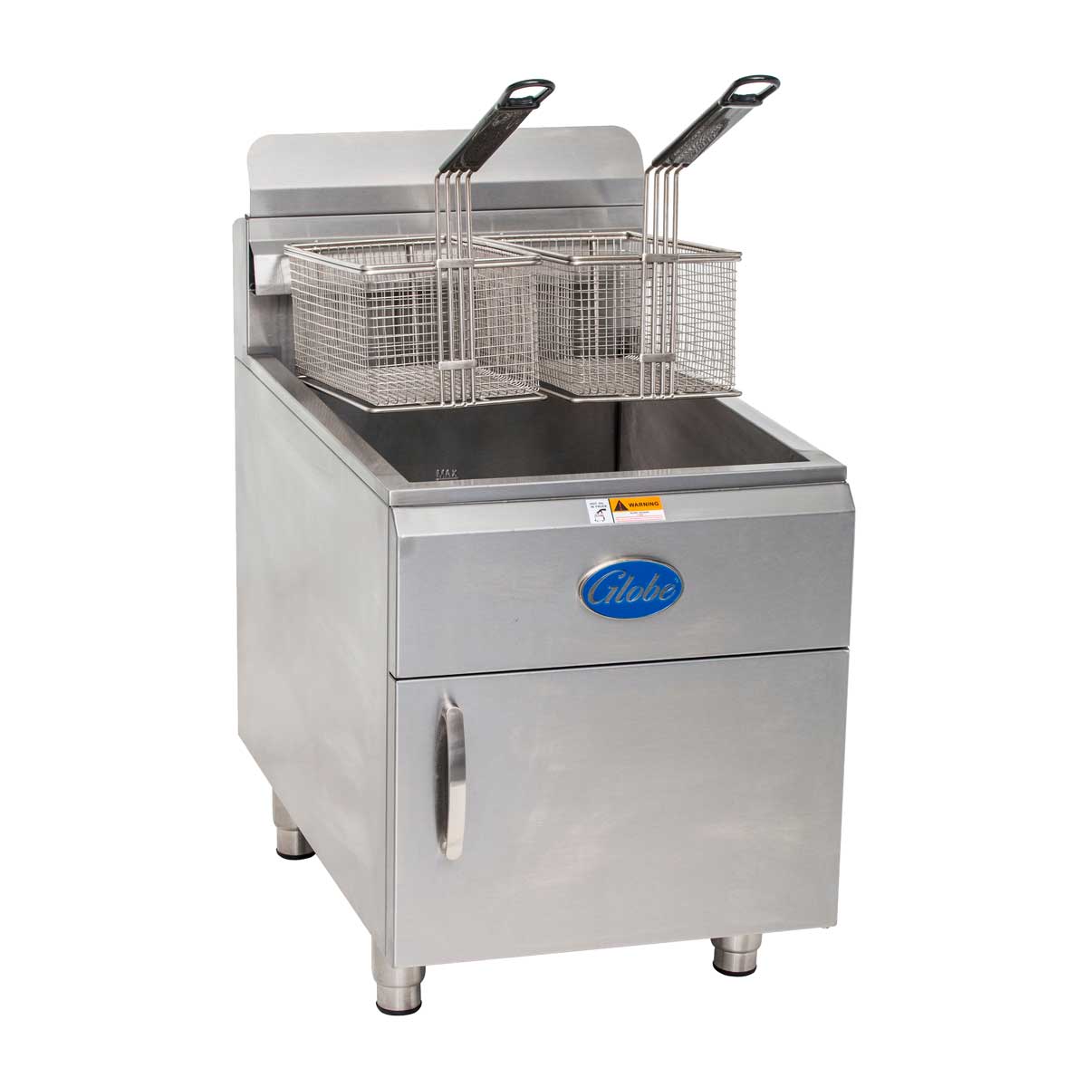 Globe GF30PG 30 lb. Capacity Propane Countertop Fryer – Perfect for Restaurants, Food Trucks & Outdoor Cooking