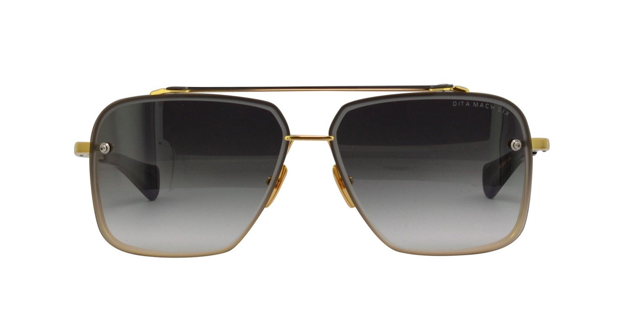 Dita Mach Six DTS121 Sunglasses - Polarized Aviator Style with UV Protection - Perfect for Driving, Outdoor Sports & Fashion Accessories