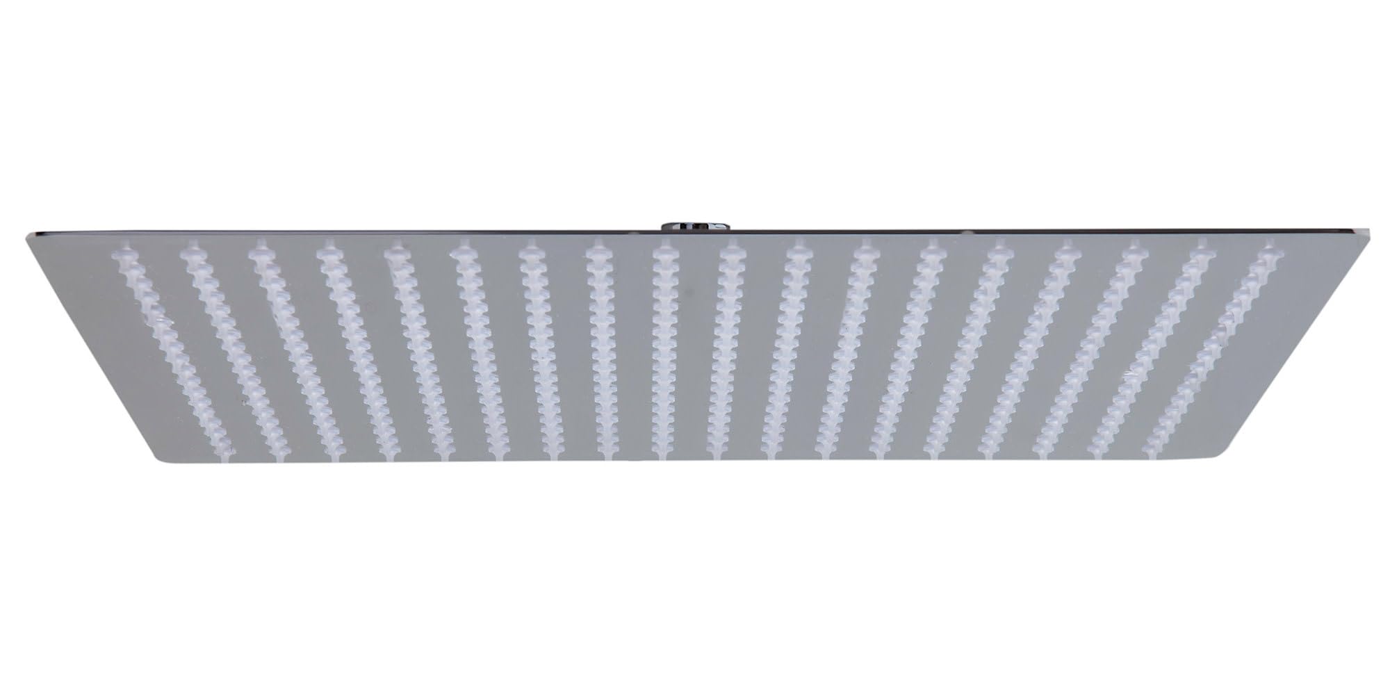 ALFI RAIN16S-BSS 16 Inch Square Ultra Thin Stainless Steel Shower Head - High Pressure Rainfall Shower for Spa-Like Bathroom Experience, Perfect for Modern & Luxury Home Bathrooms