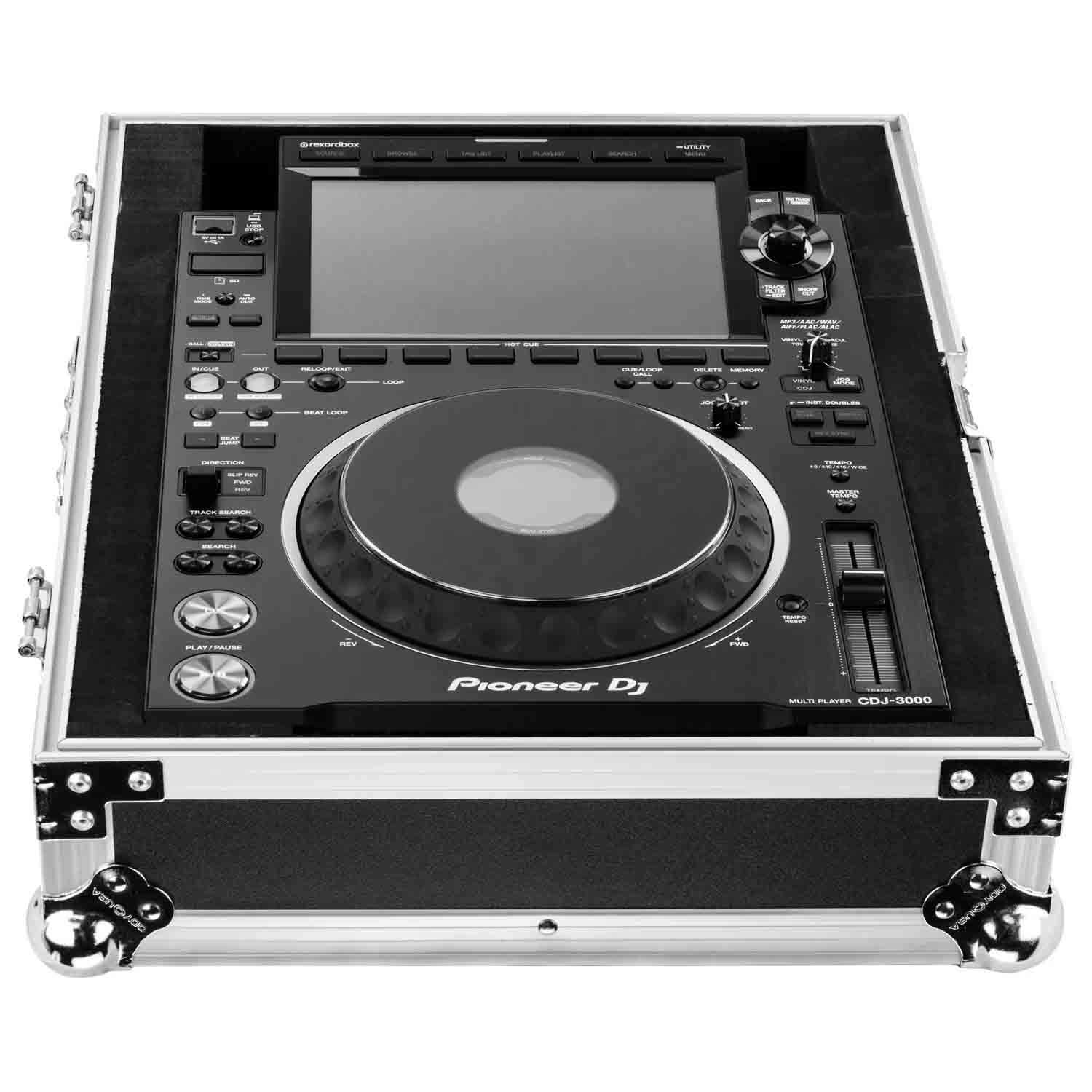 Odyssey Flight Case for Pioneer DJ CDJ-3000 - Durable Protective DJ Equipment Travel Case for Professional DJs - Perfect for Gigs, Tours & Studio Use