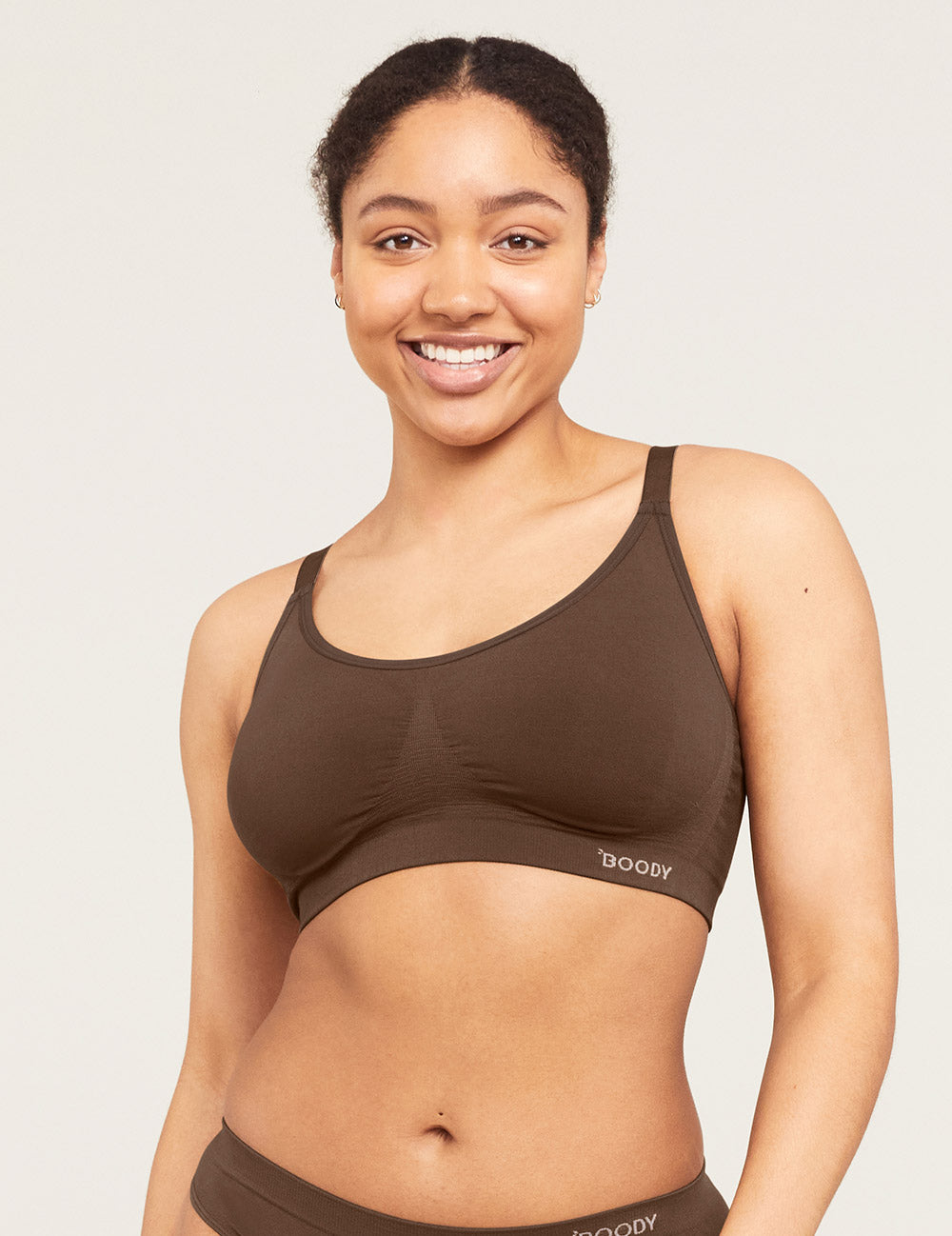 Full Bust Wireless Bra - Comfortable Support for Large Cup Sizes | Clove | Perfect for Everyday Wear, Yoga & Lounge