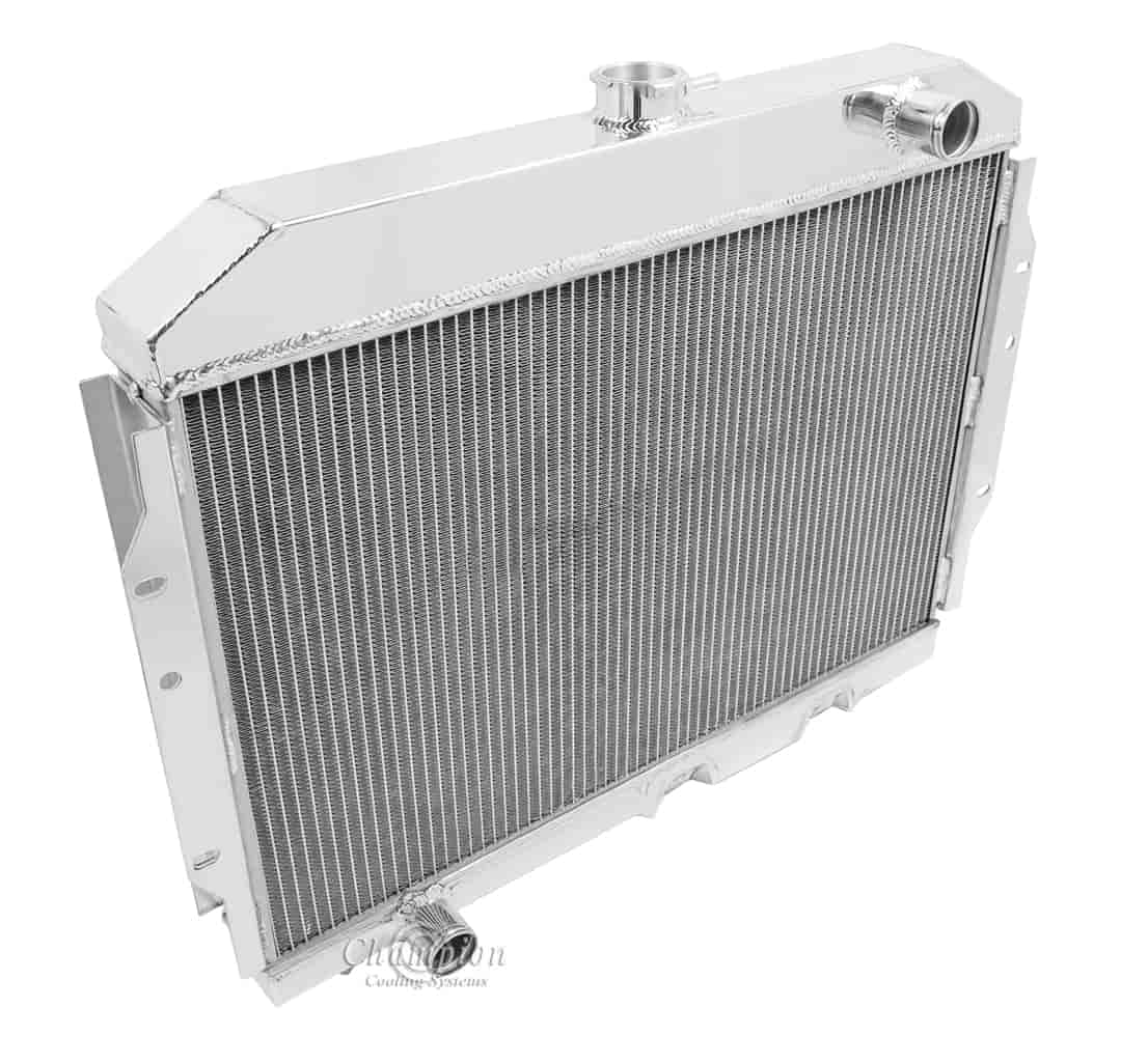 Champion 3 Row Aluminum Radiator with Dual 12