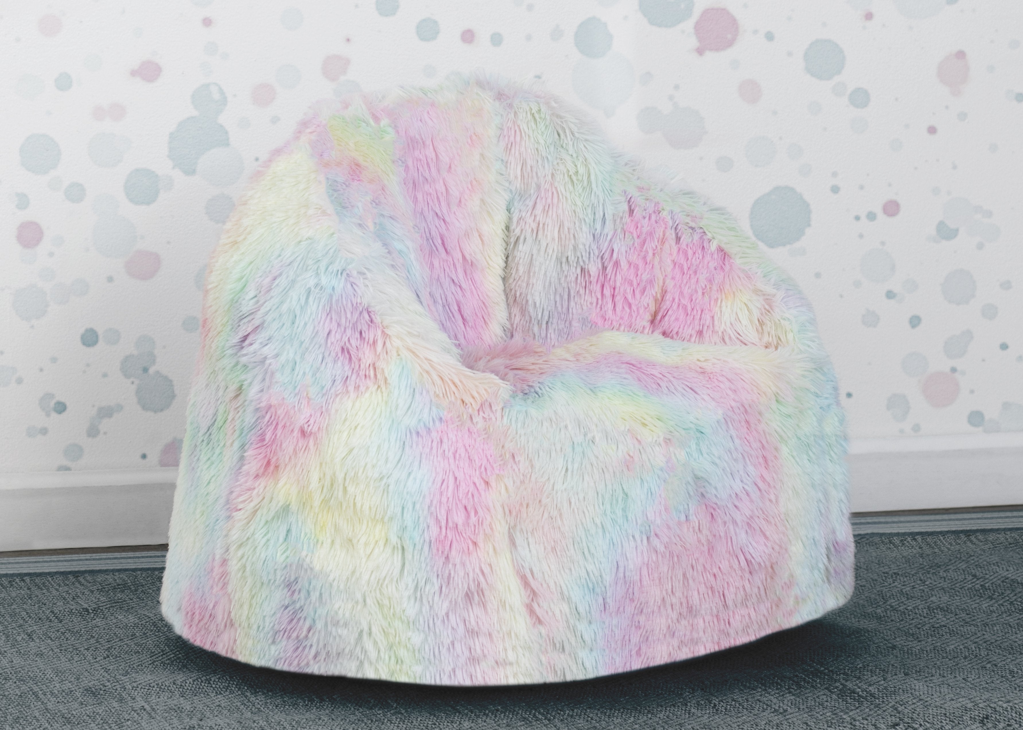 **Cozy Fluffy Kids Chair - Soft Plush Toddler Armchair for Ages 2-6 Years - Perfect for Nursery, Playroom & Reading Nook**