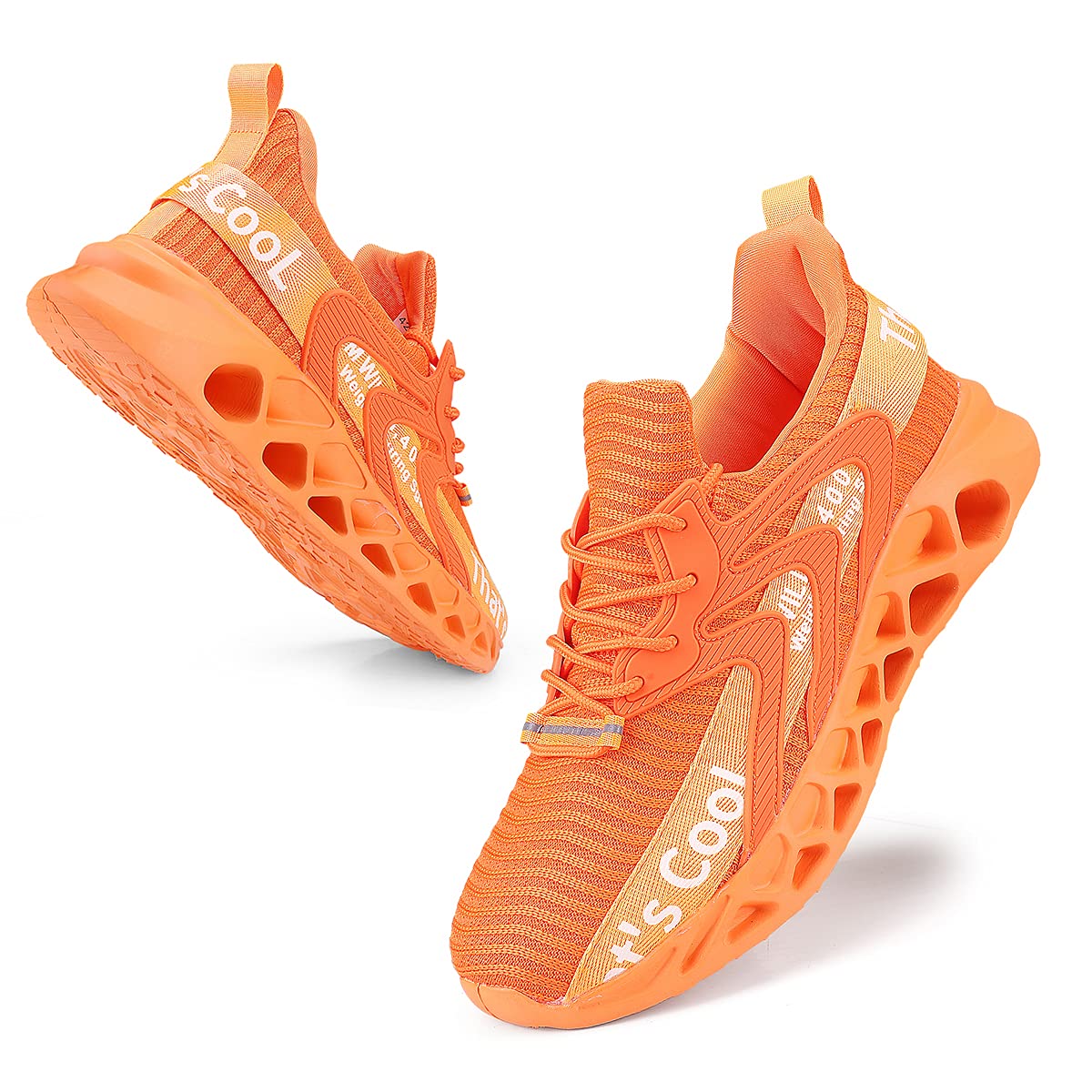 Men's & Women's Breathable Lightweight Mesh Running Shoes - Athletic Walking Blade Tennis Sneakers for Jogging, Gym Workouts & Casual Wear