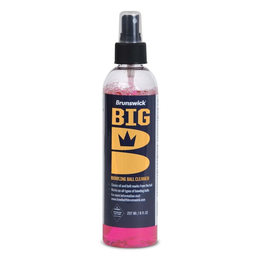 Brunswick Big B Cleaner - High-Performance Bowling Ball Cleaner for Professional & Amateur Bowlers | Perfect for League Play & Tournament Preparation