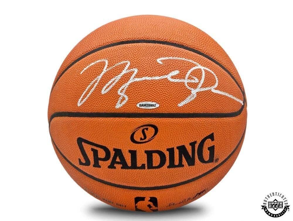 Michael Jordan Signed Basketball - Upper Deck for Collectors & Fans