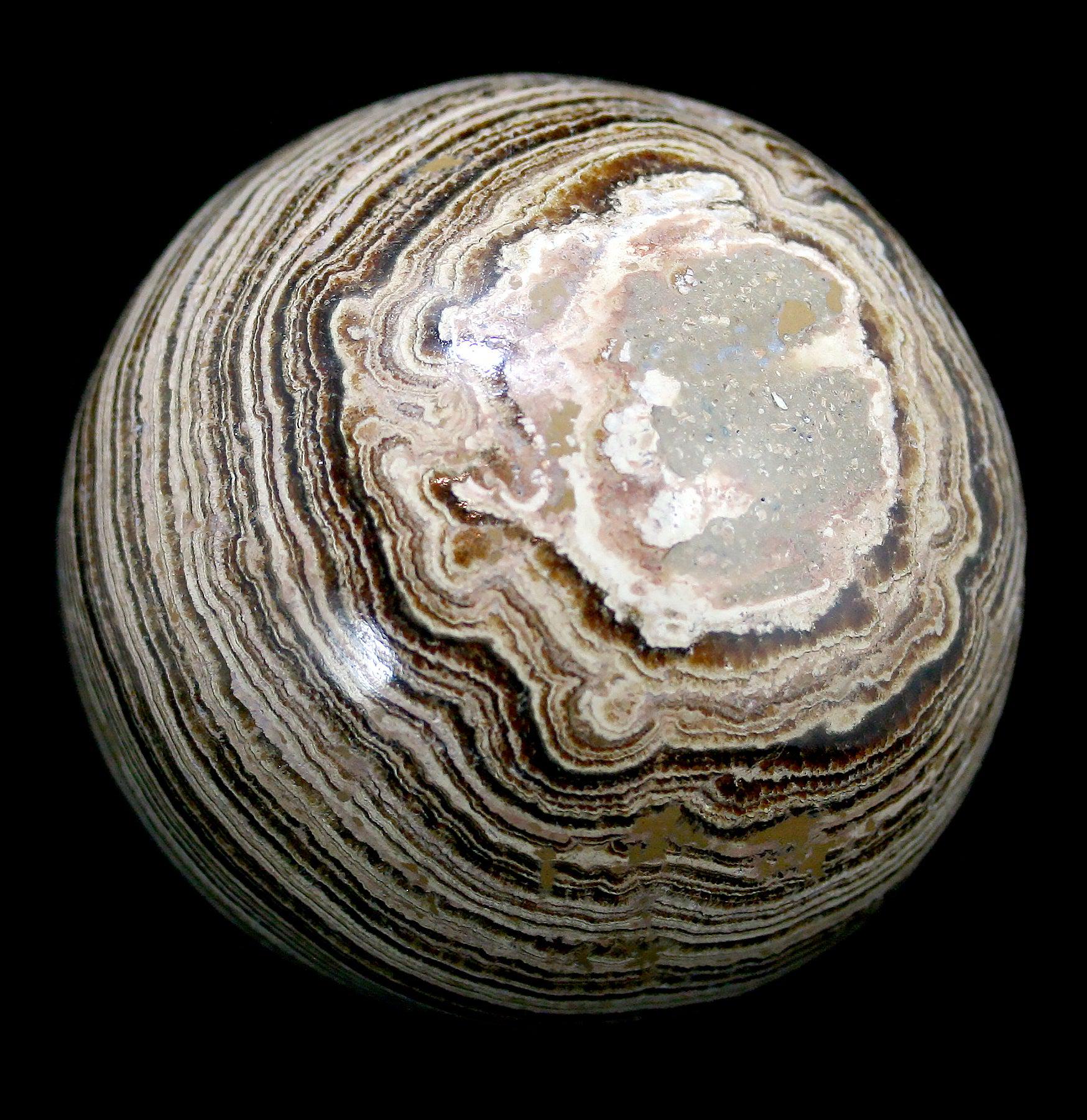 Natural Aragonite Sphere - Healing Crystal for Meditation, Energy Balancing & Home Decor - Perfect for Yoga, Reiki & Spiritual Practices