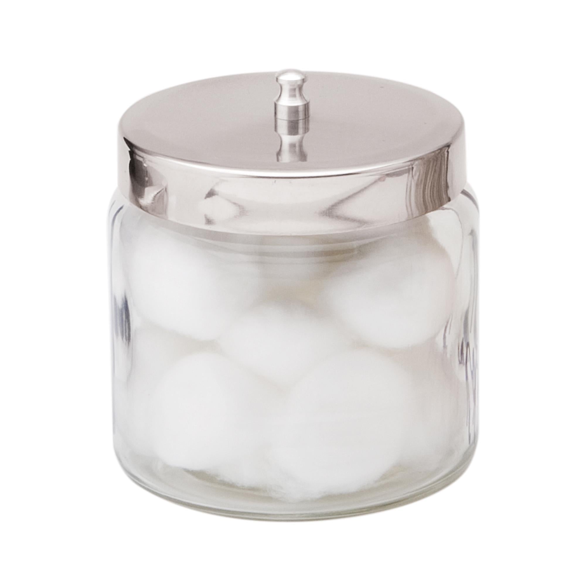 Dukal Premium Glass Storage Jars with Airtight Lids - Ideal for Kitchen Pantry, Spice Organization & DIY Crafts
