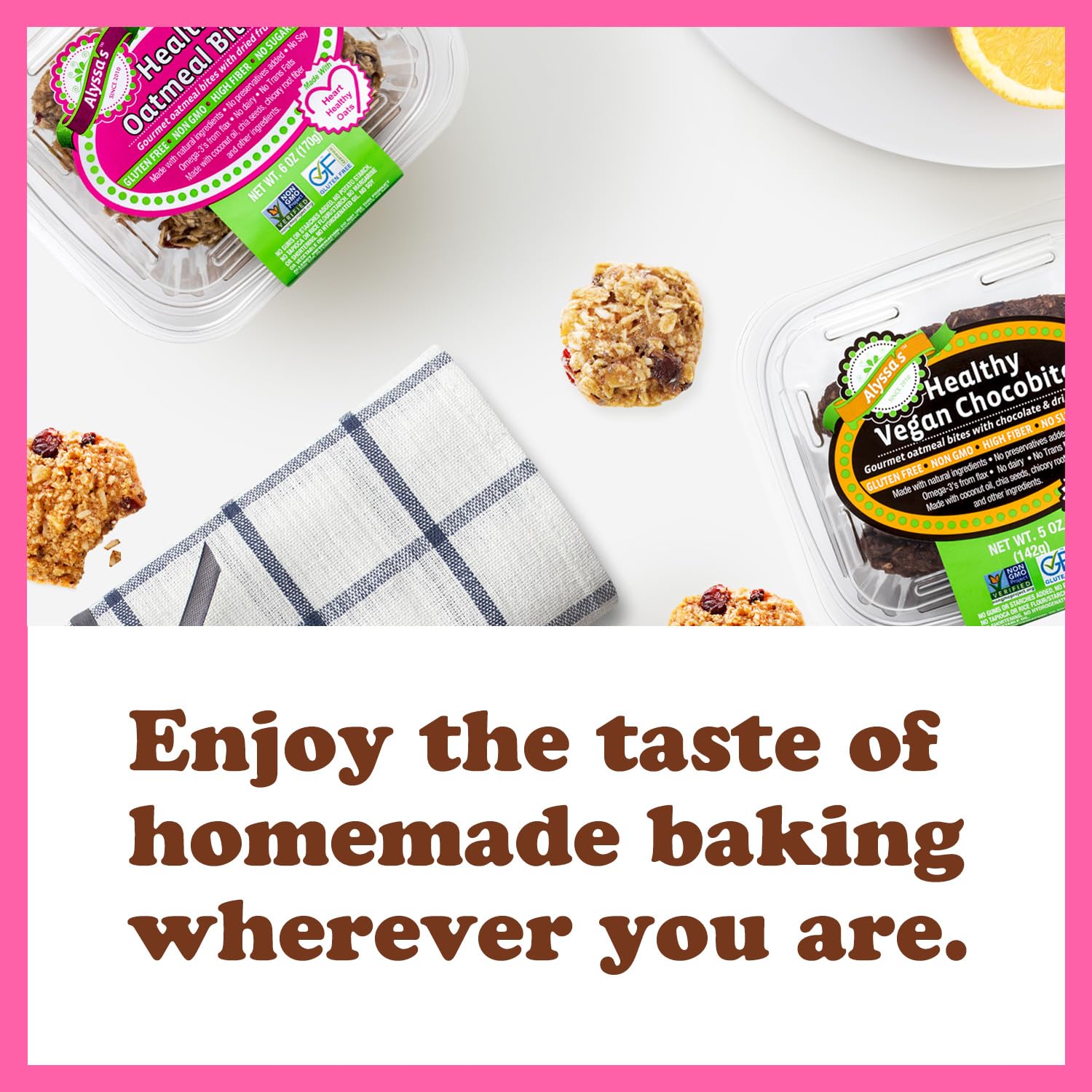 Alyssa’s Chocobites | Gluten Free & Sugar Free Soft Cookies | Low Carb Keto Protein Snacks | Healthy Bakery Treats for Kids & Adults | 8 Cookies per Box (4 Pack) | Perfect for School Lunches, Office Snacks & On-the-Go Energy
