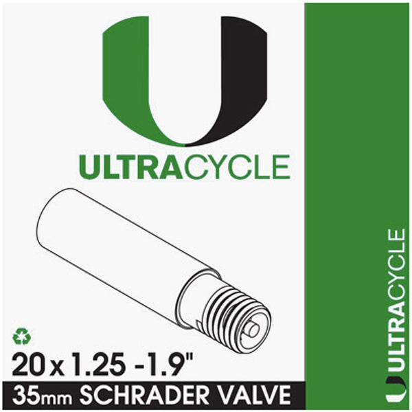 20 x 1.25-1.90 Schrader Valve Bike Tires - Presta to Schrader Adapter for Bicycle, Motorcycle & Car Tires - Perfect for Road Bikes, Mountain Bikes & Inflatable Toys