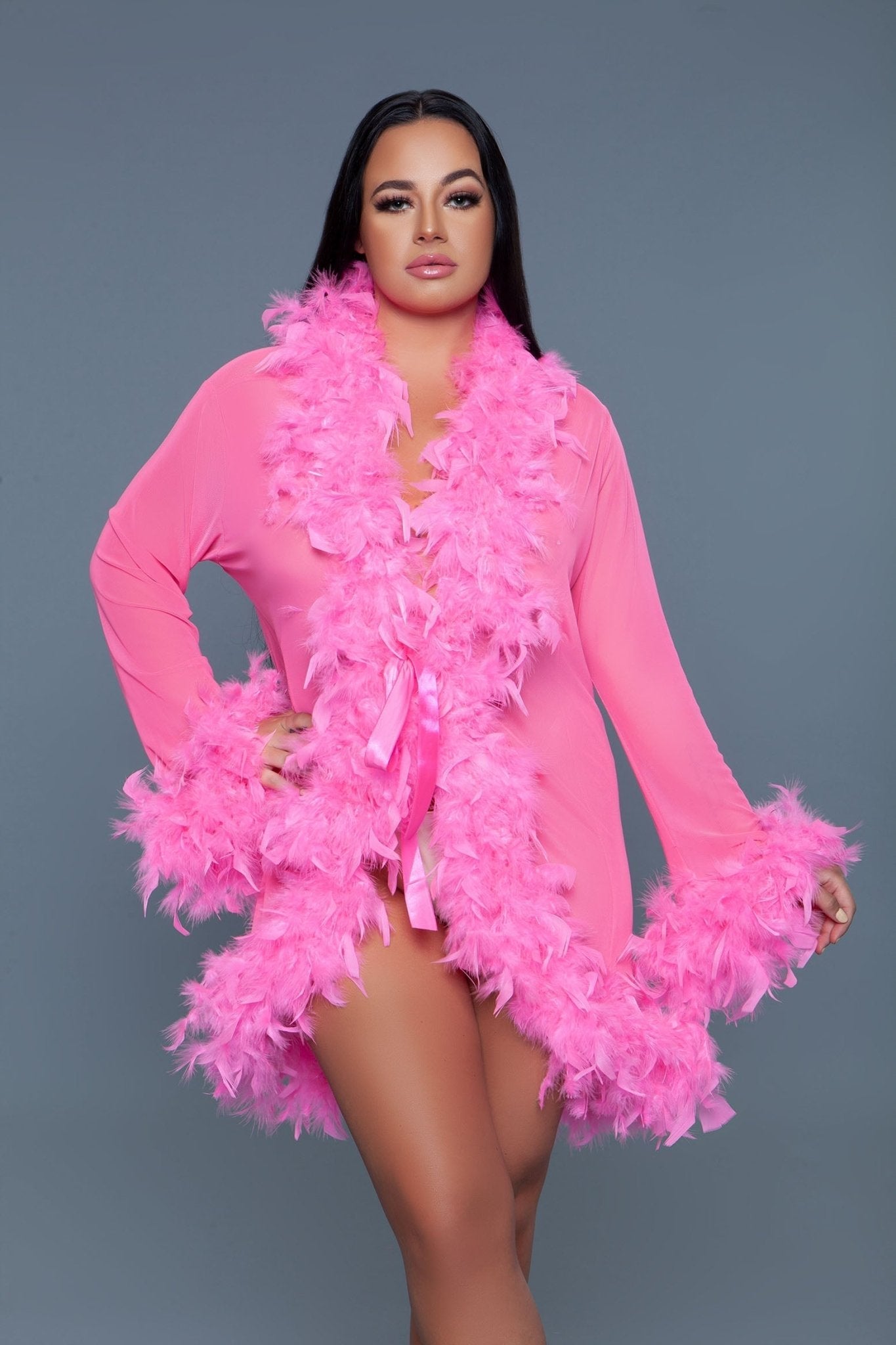 BeWicked Women's Luxurious Soft Robe BW834S - Elegant Loungewear for Relaxation at Home & Spa Days