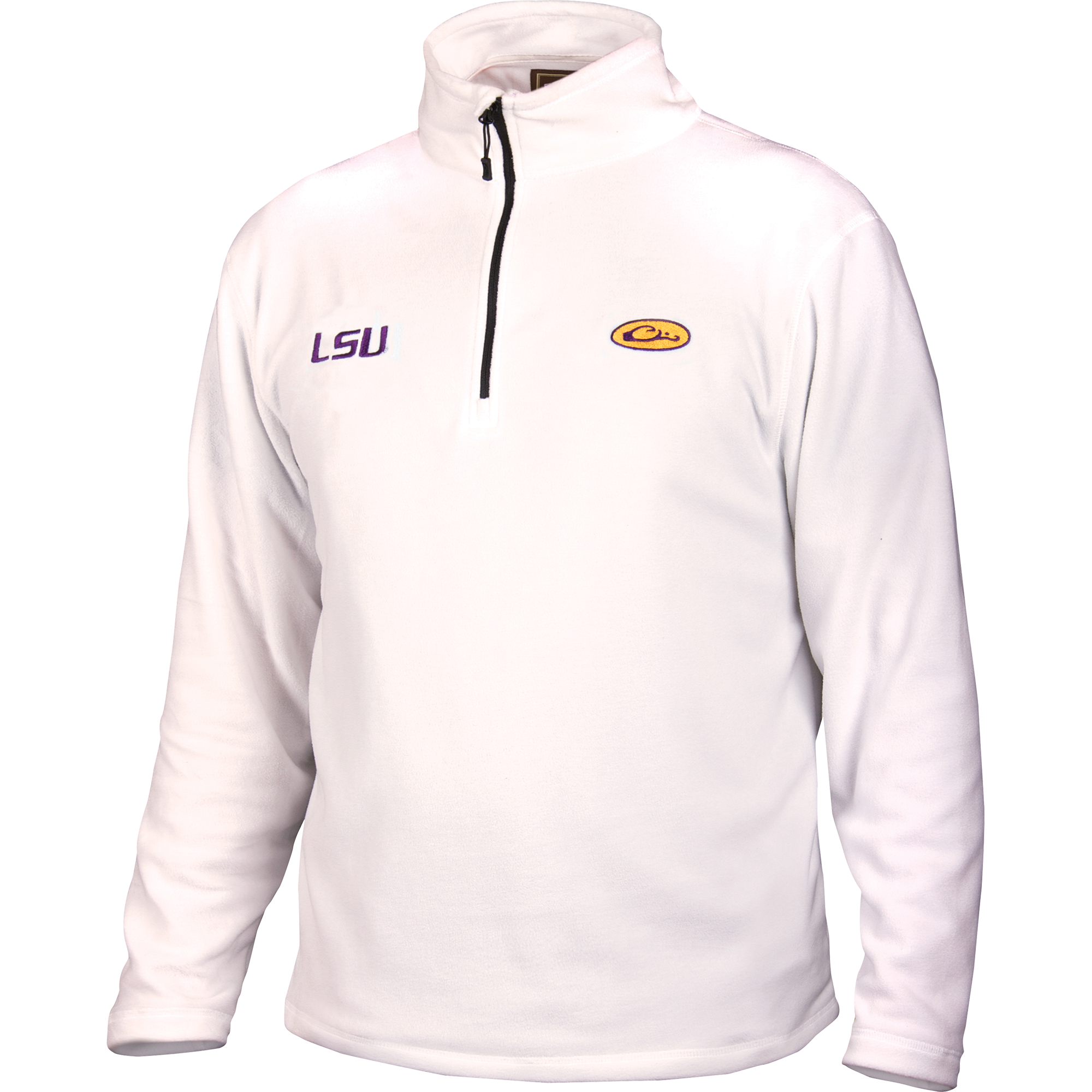 LSU Tigers Camp Fleece 1/4 Zip Pullover - Soft & Warm Quarter-Zip Sweatshirt for Men & Women - Perfect for Game Day, Tailgating & Outdoor Activities