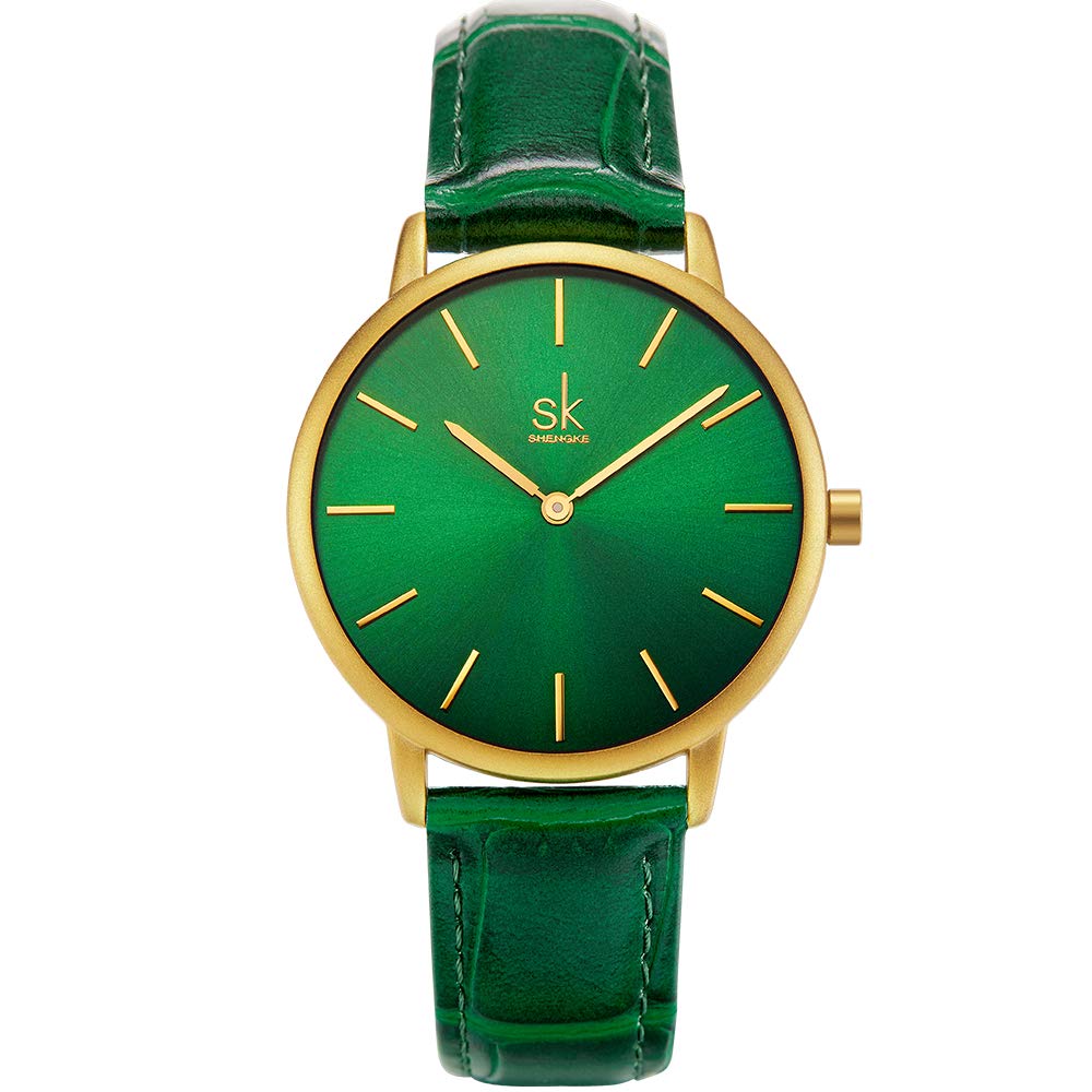 Elegant Genuine Leather Women's Watch - Simple Creative Business Wristwatch for Ladies | Perfect for Office, Formal Events & Everyday Wear