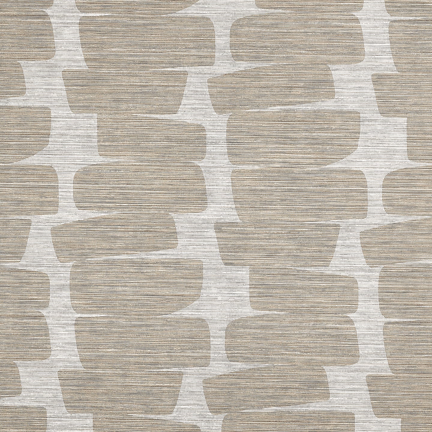 Phillip Jeffries Taupe Vinyl Stacked Tiers Wallpaper - Premium Textured Wall Covering for Living Room, Bedroom & Office Decor