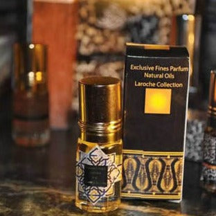 Shafali 3ml Premium Rose Floral Attar Oil - Natural Non-Alcoholic Perfume for Men & Women | Sharif Laroche's Luxury Collection | Perfect for Weddings, Date Nights & Special Occasions