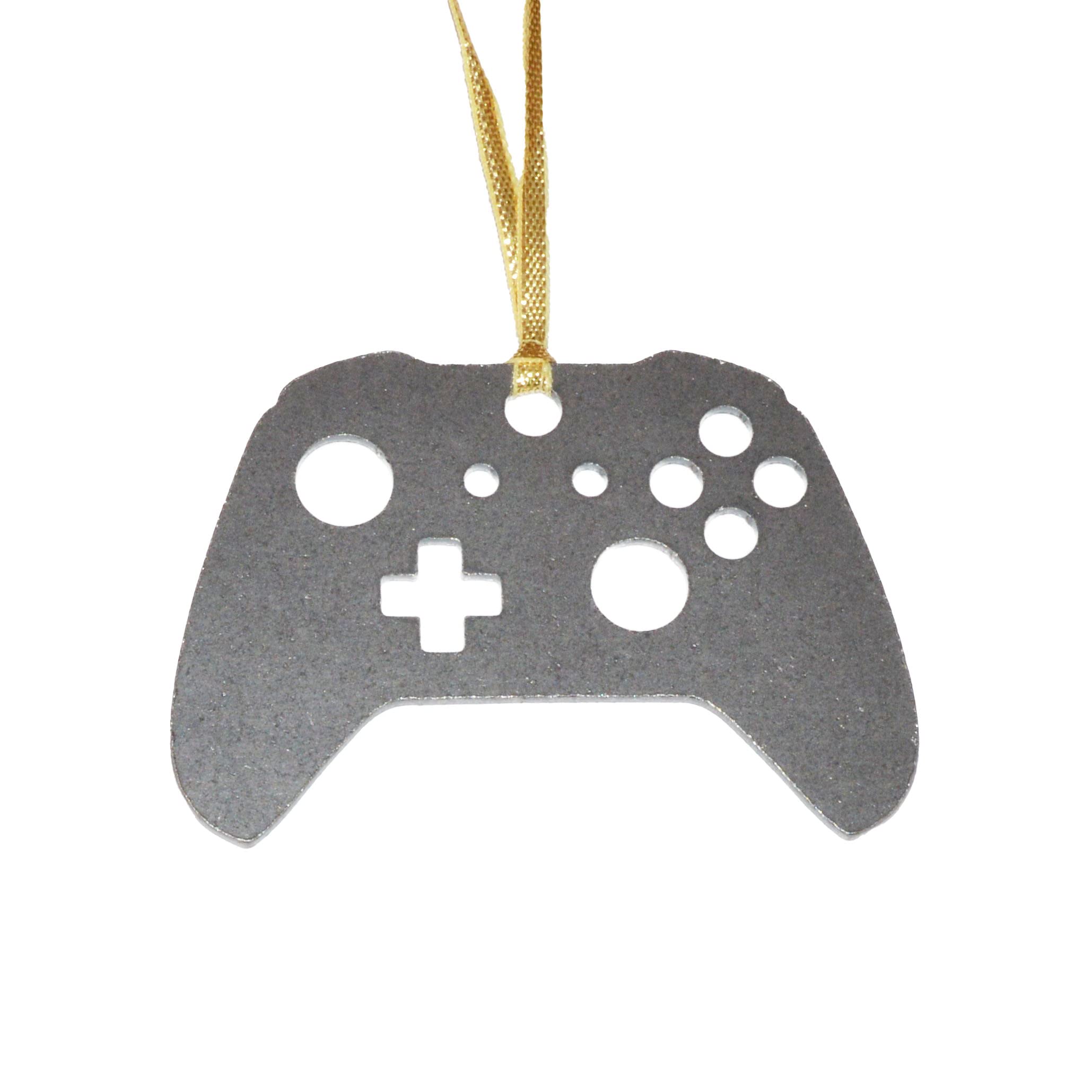 Wireless Video Game Controller Ornament - Retro Gaming Decor for Christmas Tree, Desk, and Party Decorations