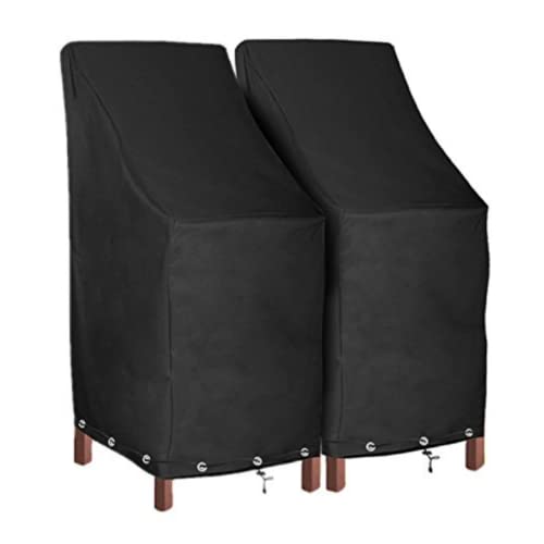 2 Pack With Lock Hole, Black