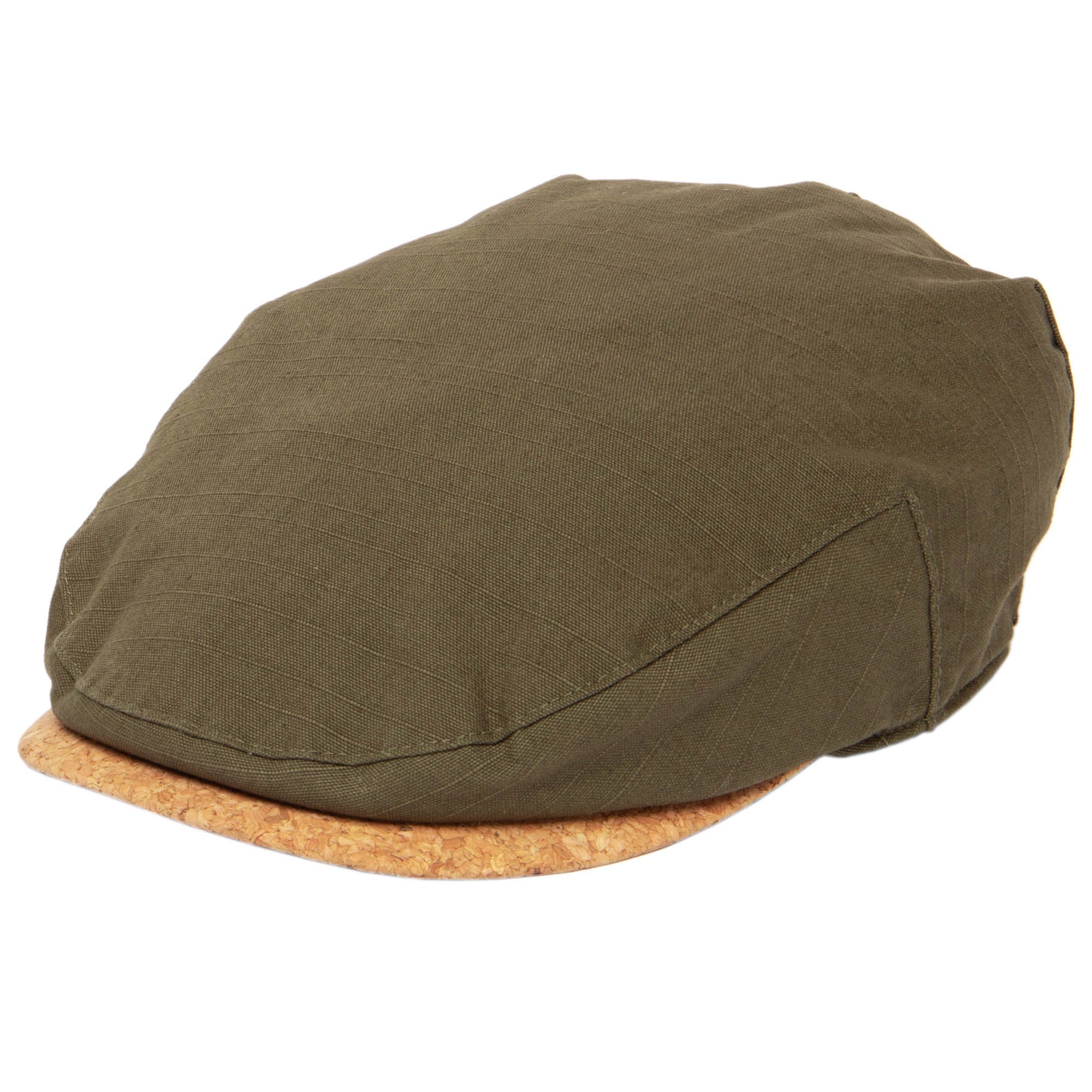 Stylish Cut and Sew Cotton Slub Driver Hat for Men & Women - Casual Sun Protection for Outdoor Activities, Driving, and Travel