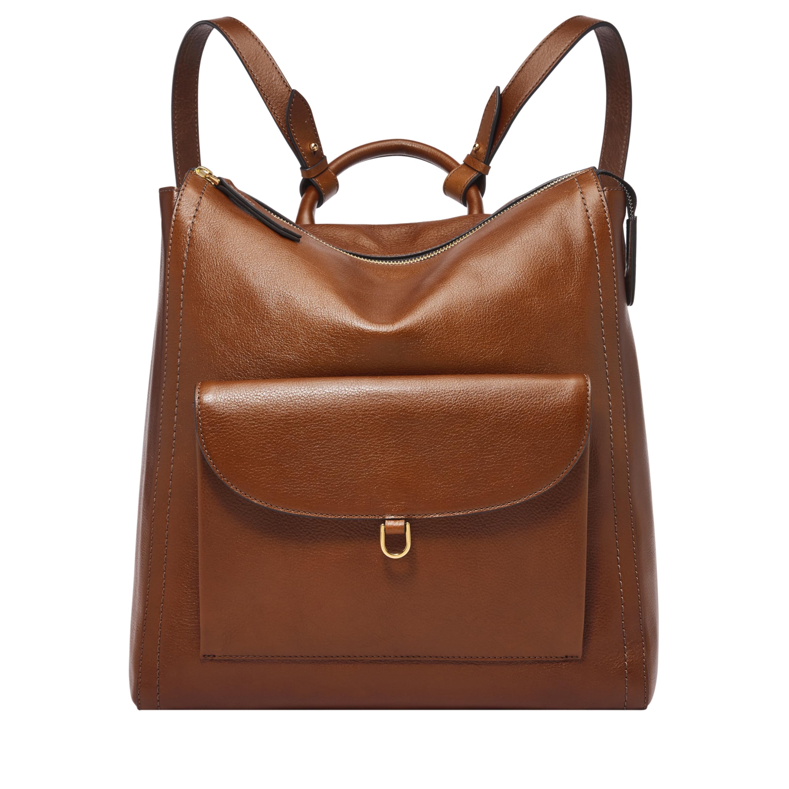 Fossil Women's Parker Genuine Leather Convertible Backpack Purse - Stylish Crossbody Handbag for Women | Perfect for Work, Travel & Everyday Use