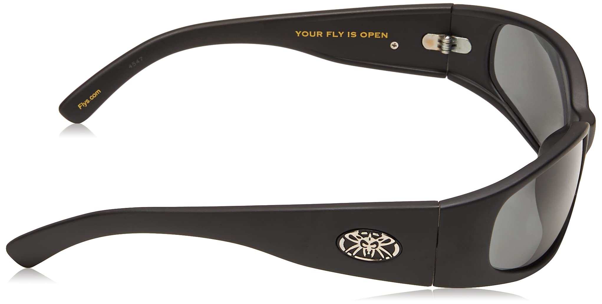 Black Flys Micro Fly 2 Wrap Sunglasses - Polarized UV Protection Sports Shades for Running, Cycling & Outdoor Activities