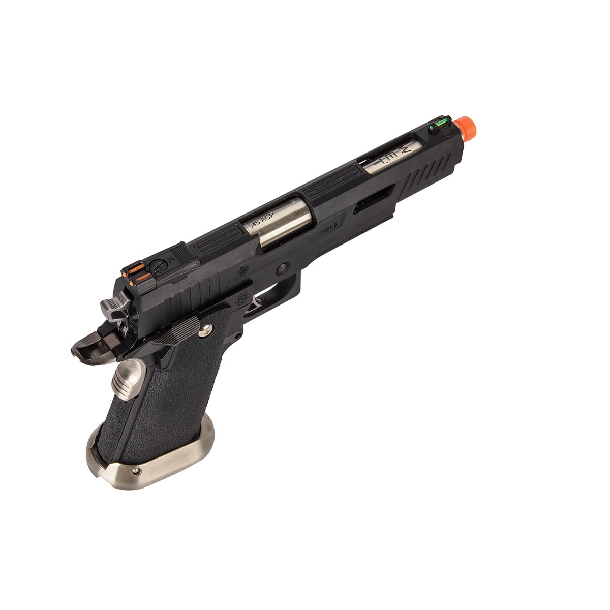 WE Tech Hi-Capa 5.1 T-Rex Competition Gas Blowback Airsoft Pistol - High Performance GBB Airsoft Gun for Competitive Shooting & Training
