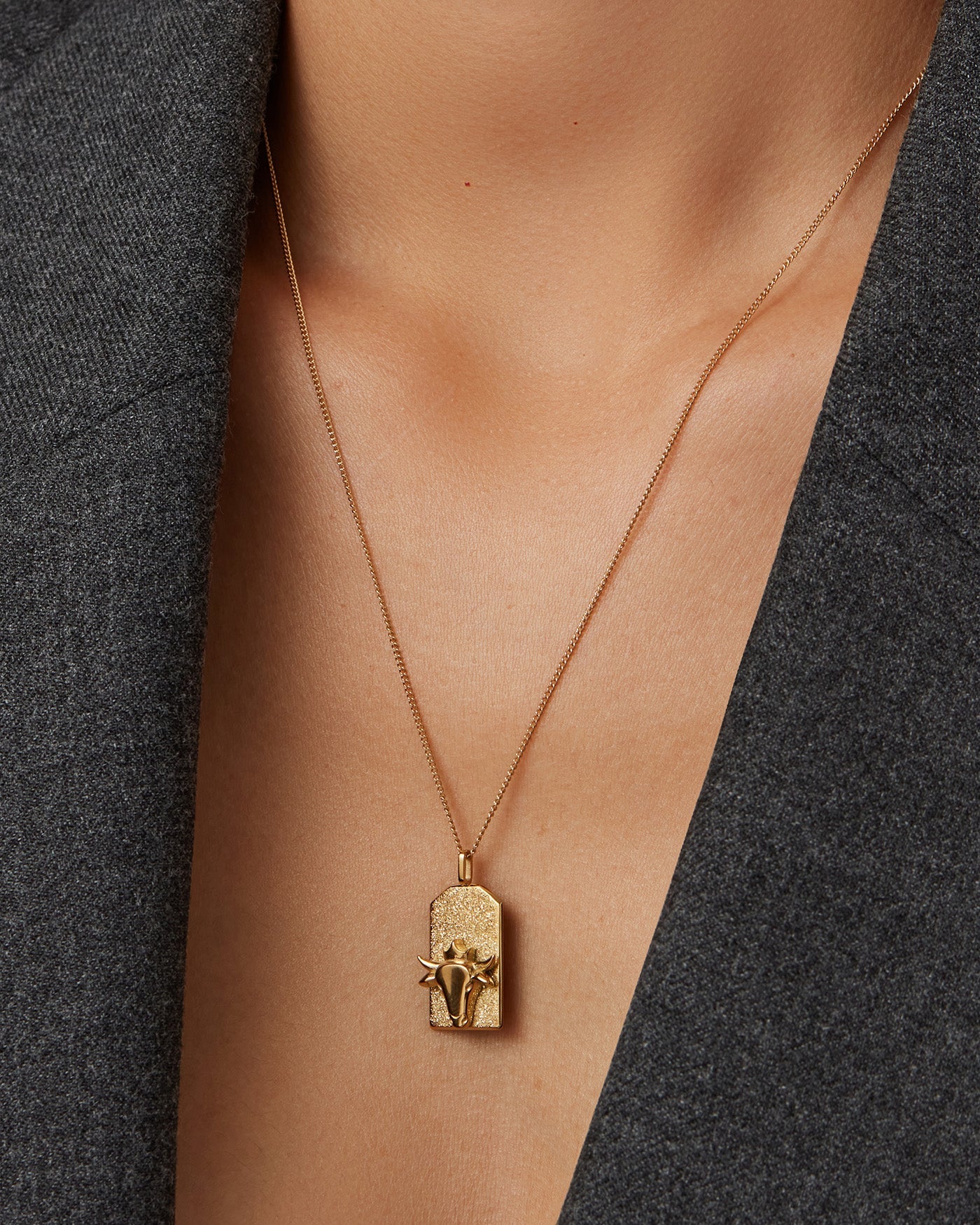 Taurus Zodiac Necklace for Women - Gold Zodiac Pendant with Birthstone - Perfect Gift for Taurus Birthday, Anniversary & Everyday Wear