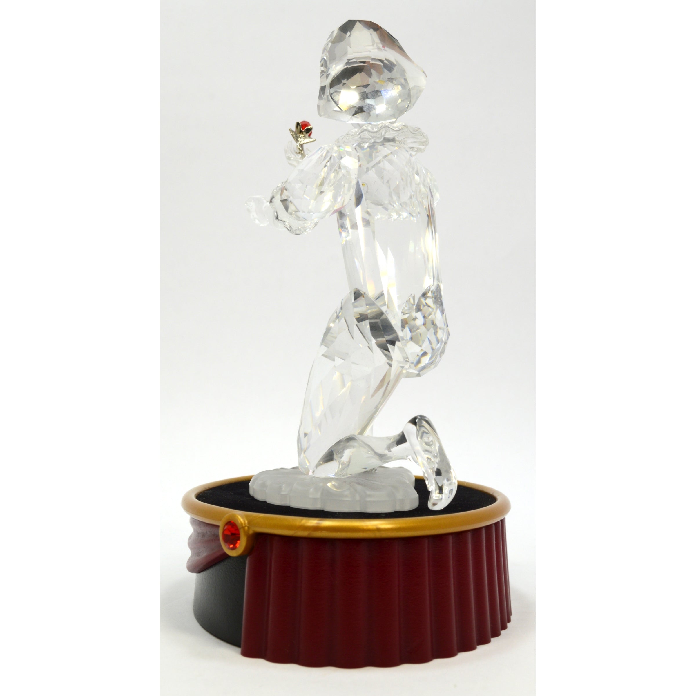2001 Swarovski Crystal Figurine with Stand - Masquerade Harlequin #254044 in Original Box | Collectible Home Decor & Gift for Special Occasions