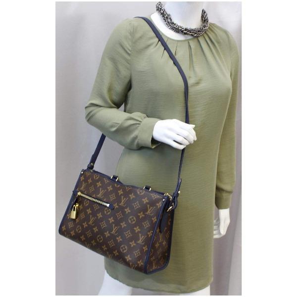 Louis Vuitton Popincourt PM Monogram Marine Handbag - Luxury Designer Shoulder Bag for Women | Perfect for Work, Travel & Everyday Use