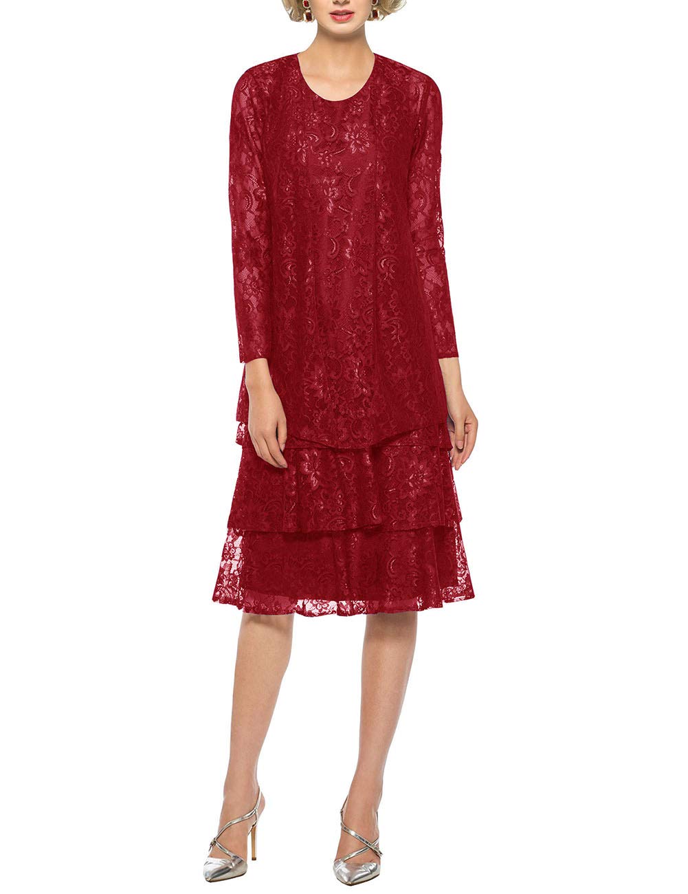 Elegant Lace Mother of the Bride Dresses with Jacket - Formal Evening Gowns for Weddings, Prom & Special Occasions | Plus Size Options Available