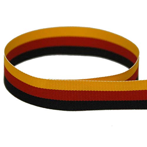 German Stripe Grosgrain Ribbon