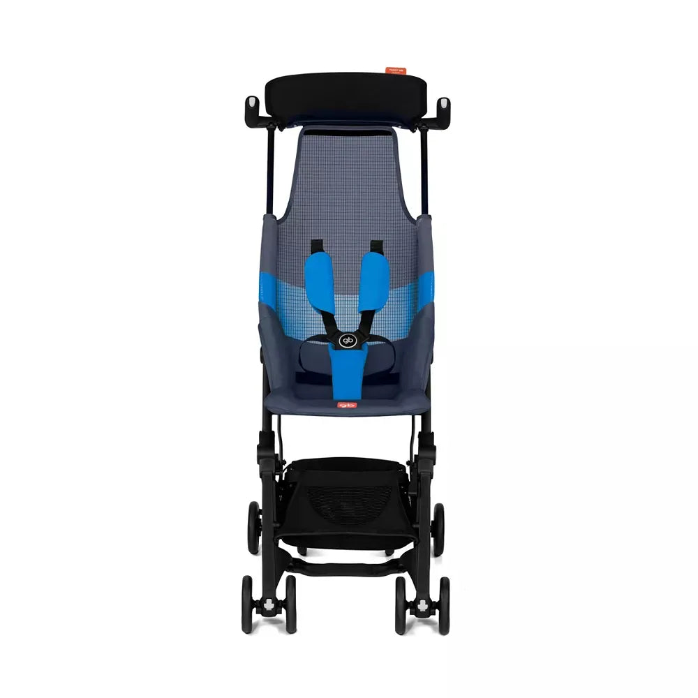 Pockit Air All-Terrain Compact Lightweight Stroller - Night Blue | Perfect for Travel, Hiking & Everyday Use