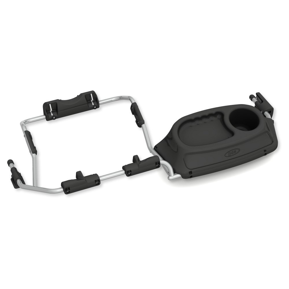 BOB Gear Duallie Jogging Stroller with Graco Car Seat Adapter - Lightweight Double Stroller for Infants & Toddlers (31.5x15.5x4.6 Inches) - Perfect for Running, Walking & Outdoor Adventures with Two Kids