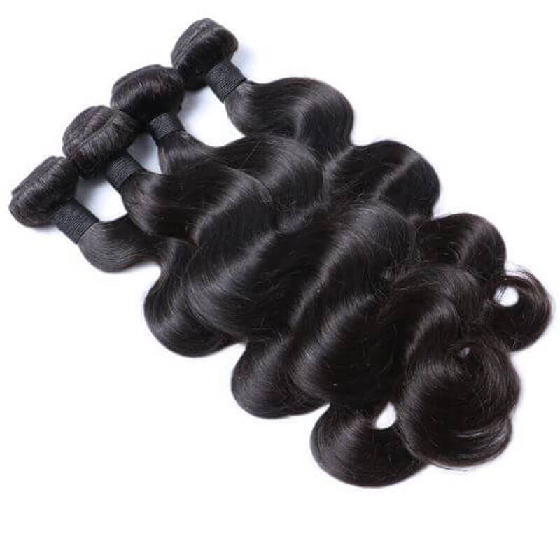 Eullair 10A Loose Wave Human Virgin Hair Weaves - 3/4 Bundles for Natural Looking Hair Extensions | Perfect for Daily Wear, Parties & Special Occasions