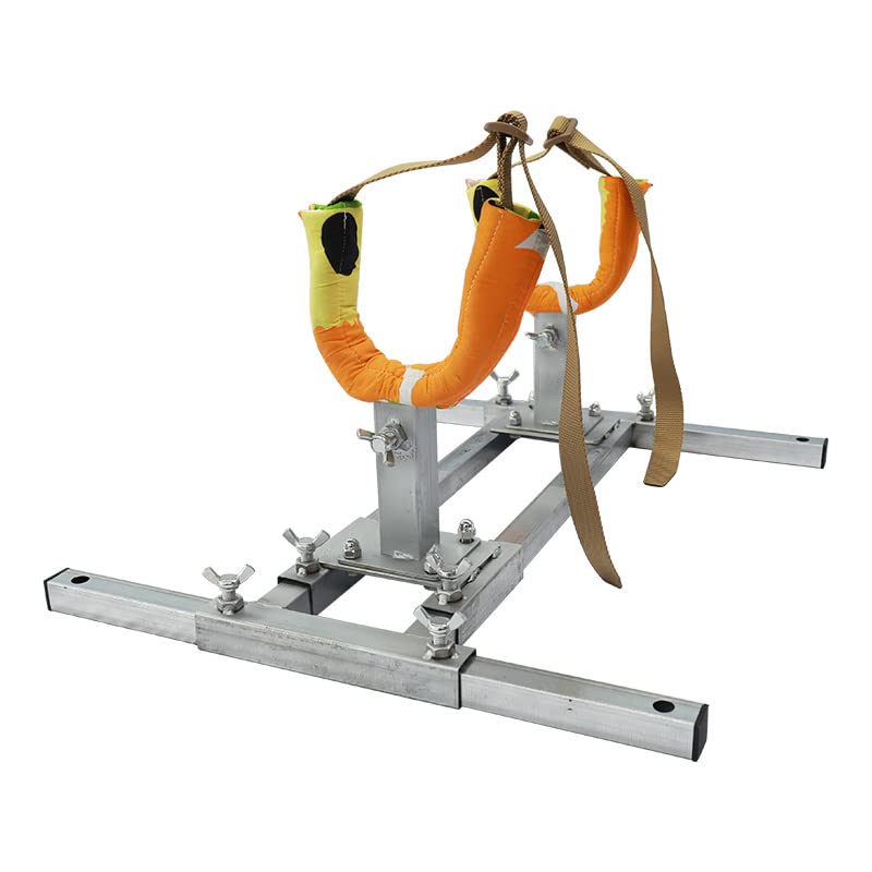 Stainless Steel Adjustable Dog Breeding Stand - Height & Length Customizable Pet Breeding Bracket for Small to Medium Dogs | Durable Breeding Accessories for Professional Breeders & Home Use