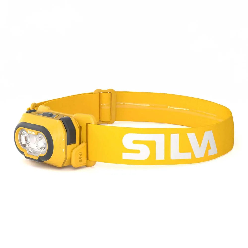 Silva Discover Headlamp - Bright LED Headlight for Camping, Hiking & Outdoor Adventures | Hands-Free Lighting for Night Running, Fishing & Emergency Use